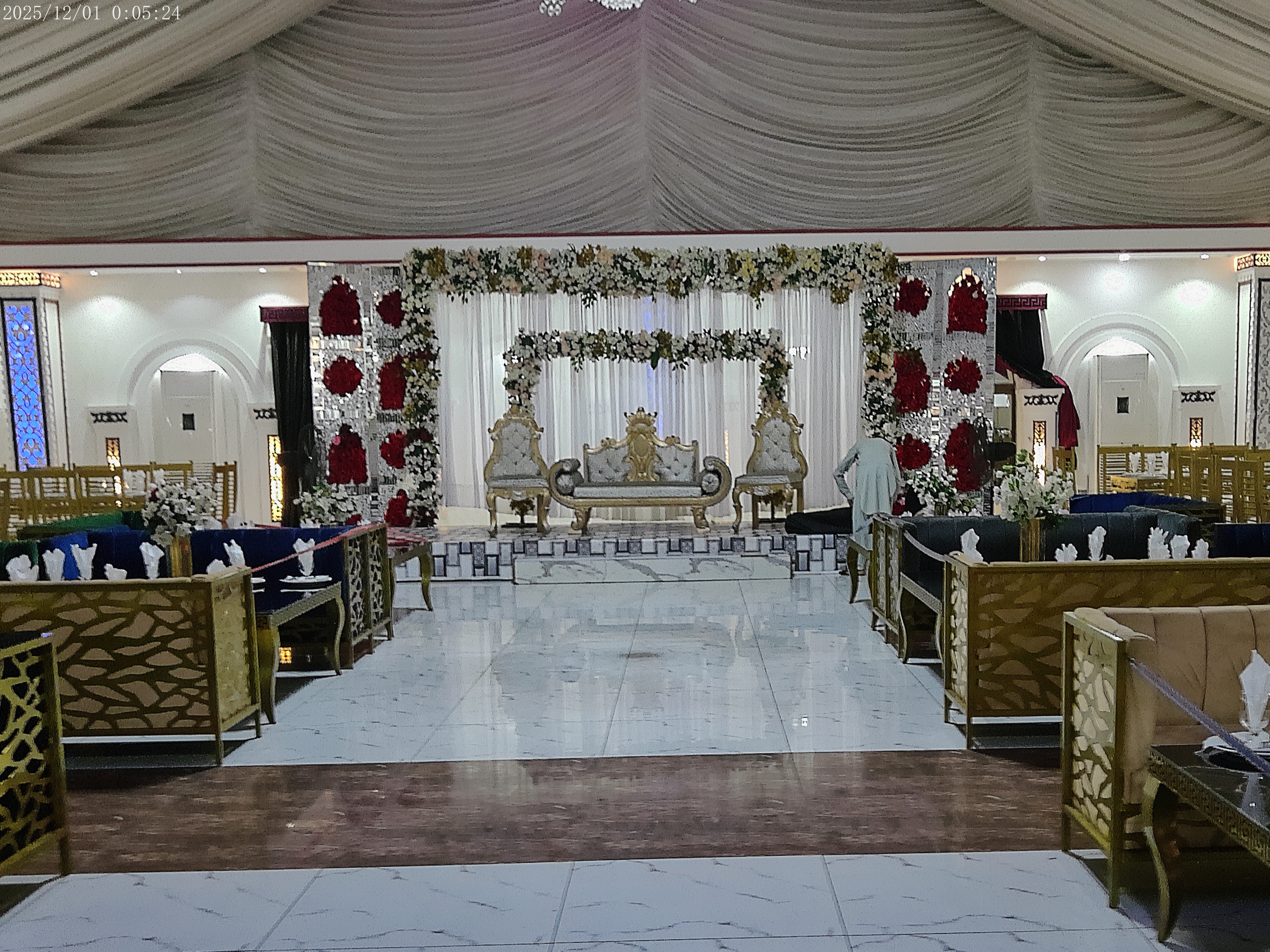 Gold Room setup